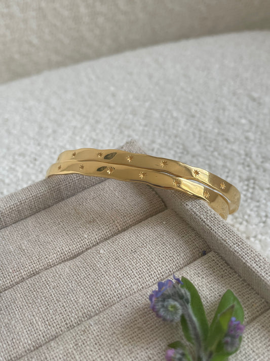 Gold Celestial Cuff