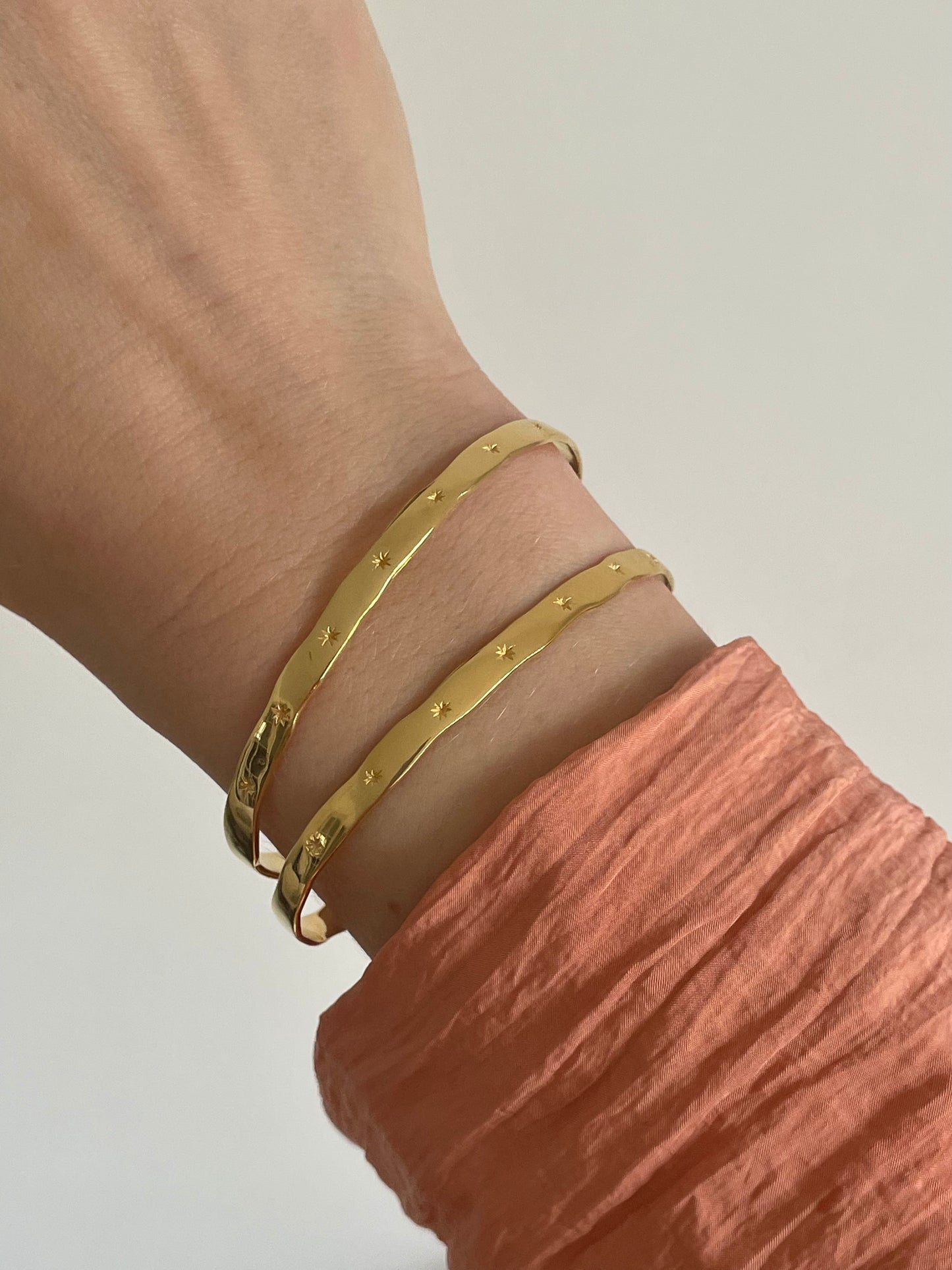 Gold Celestial Cuff